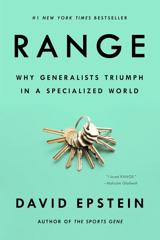 Range: Why Generalists Triumph In A Specialized World David Epstein / Дэвид Эпштейн 9780735214484-1
