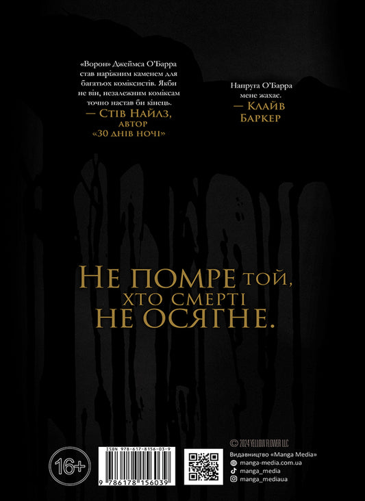 Raven. Special Edition + Unique Film Cover / Ворон. Спеціальне видання + унікальна кінообкладинка James O'Barr / Джеймс О'Барр 9786178156046-2