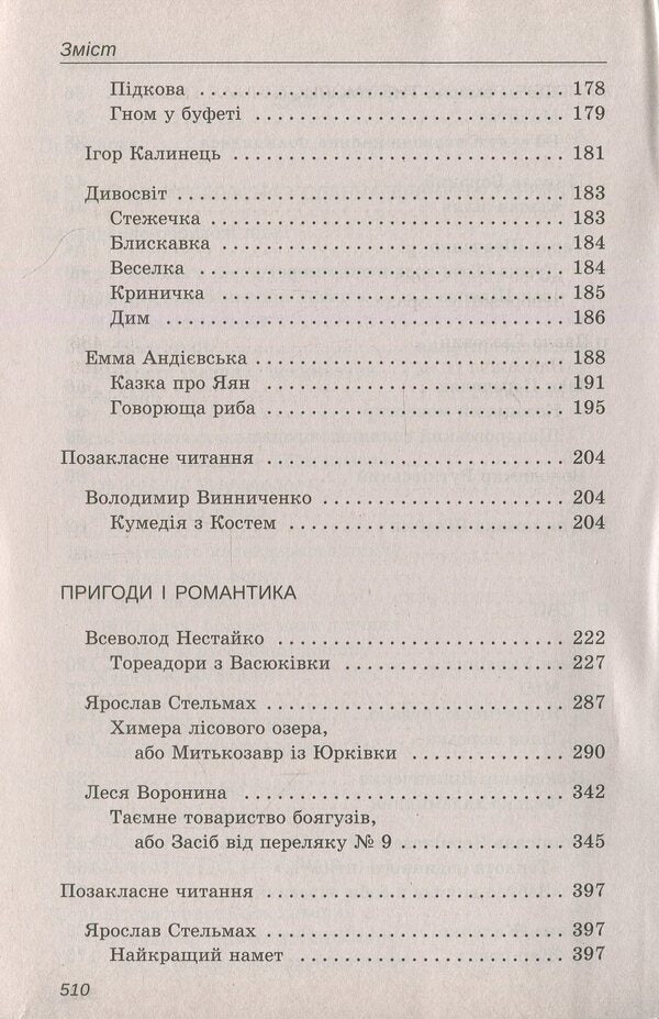 Reader. Ukrainian literature 6th grade / Хрестоматія. Українська література 6 клас  978-617-7155-05-7-5