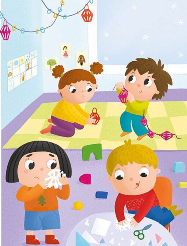 Reading With Stickers. A Christmas Tale / Читання з наліпками. Різдвяна казка Anna Makulina / Ганна Макуліна 9786170989857-3