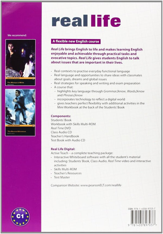 Real Life Advanced Student's Book / Real Life Advanced Student's Book Рэйчел Робертс 978-1-4058-9703-7-1