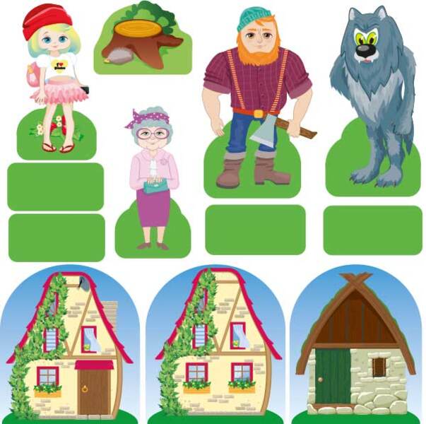 Red Riding Hood. 3D fairy tale / Червона Шапочка. 3D казка  978-966-283-374-4-4