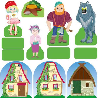 Red Riding Hood. 3D fairy tale / Червона Шапочка. 3D казка  978-966-283-374-4-4