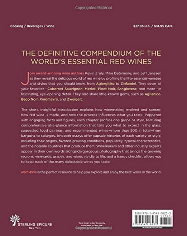 Red Wine Kevin Zrali, Mike DeSimone, Jeff Jenssen / Кевин Зрали, Майк ДеСимон, Джефф Дженссен 9781454918233-2