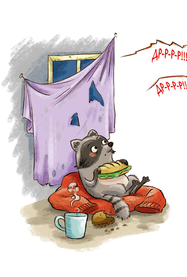 Rescue Animals Book 1 A Raccoon Gets Down To Business - Тварини-рятувальники Книга 1 До справи береться нот Vanessa Walder - Ванесса Волдер 9786178639792-2