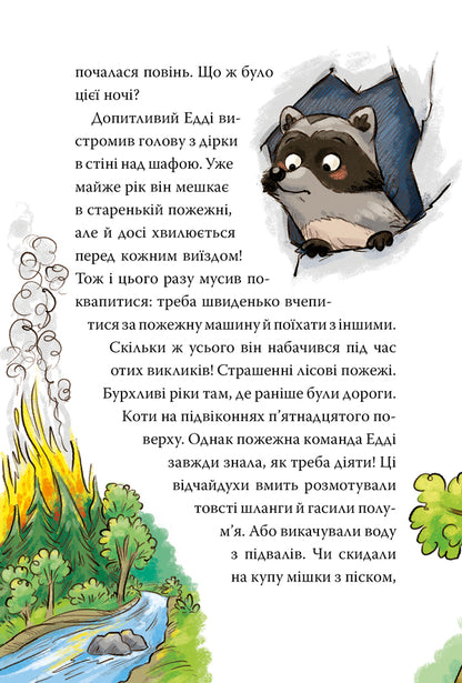 Rescue Animals Book 1 A Raccoon Gets Down To Business - Тварини-рятувальники Книга 1 До справи береться нот Vanessa Walder - Ванесса Волдер 9786178639792-4