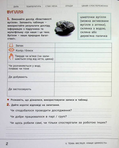 Researcher's notebook. 2nd class. Part 2 / Зошит дослідника. 2 клас. Частина 2 Елена Ищенко, Екатерина Романенко, Людмила Романенко 978-966-945-443-0-4