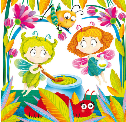Reusable water coloring. Fairy girlfriends / Багаторазовi водяні розмальовки. Подружки-Феї  978-966-987-552-5-5