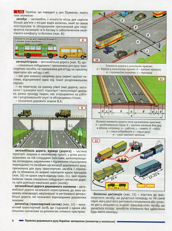 Road Traffic Rules Of Ukraine 2020. Comment In Pictures / Правила дорожнього руху України 2020. Коментар у малюнках Alexander Fomenko, Boris Ratsyborynskyi, Viktor Husar / Олександр Фоменко, Борис Рациборинський, Віктор Гусар 9786177174720-5