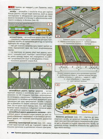 Road Traffic Rules Of Ukraine 2020. Comment In Pictures / Правила дорожнього руху України 2020. Коментар у малюнках Alexander Fomenko, Boris Ratsyborynskyi, Viktor Husar / Олександр Фоменко, Борис Рациборинський, Віктор Гусар 9786177174720-5