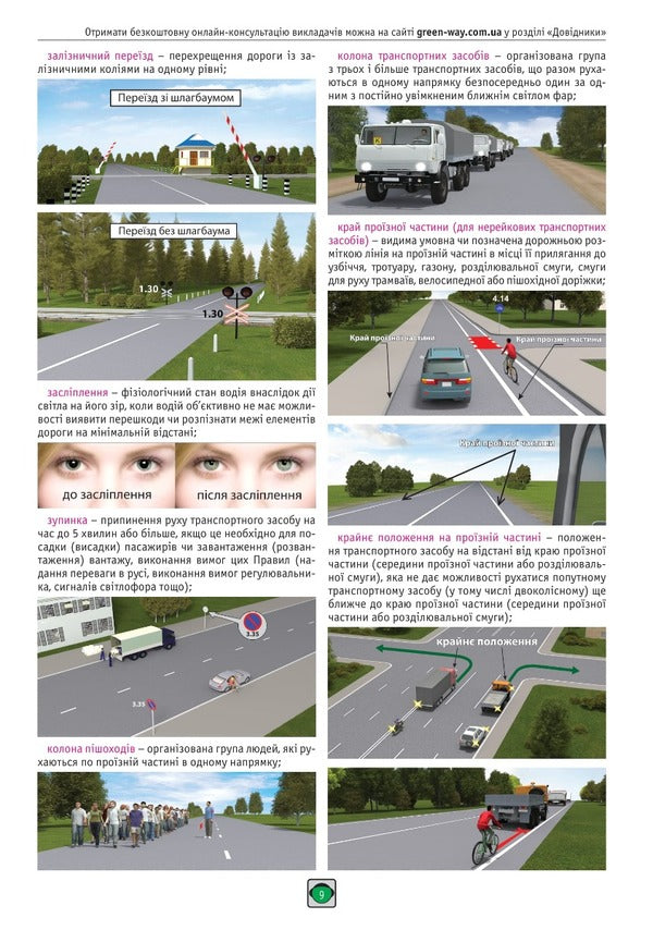Road Traffic Rules Of Ukraine 2023 Illustrated Tutorial / Правила Дорожнього Руху України 2023 р. Ілюстрований навчальний посібник / Author not specified 9786175773673-4