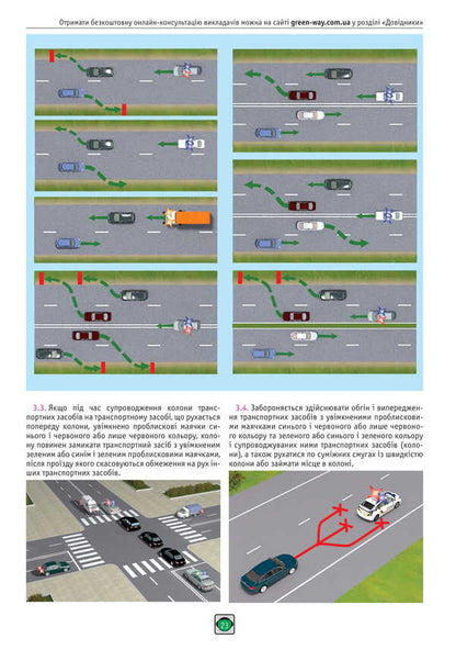 Road Traffic Rules Of Ukraine 2025 Illustrated Tutorial / Правила Дорожнього Руху України 2025 р. Ілюстрований навчальний посібник / Author not specified 9786175773604-5