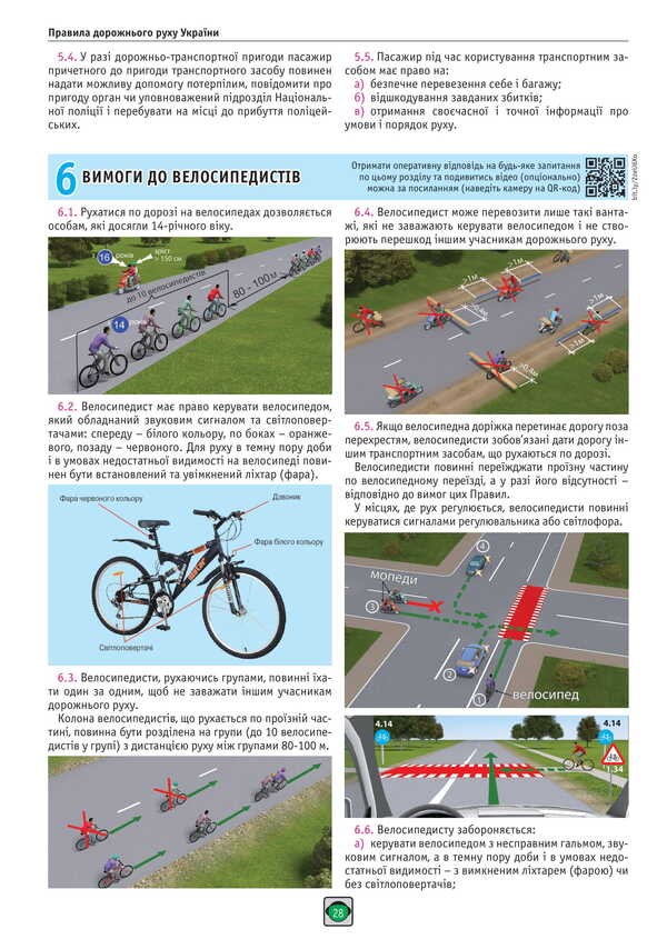 Road Traffic Rules Of Ukraine 2025 Illustrated Tutorial / Правила Дорожнього Руху України 2025 р. Ілюстрований навчальний посібник / Author not specified 9786175773604-6