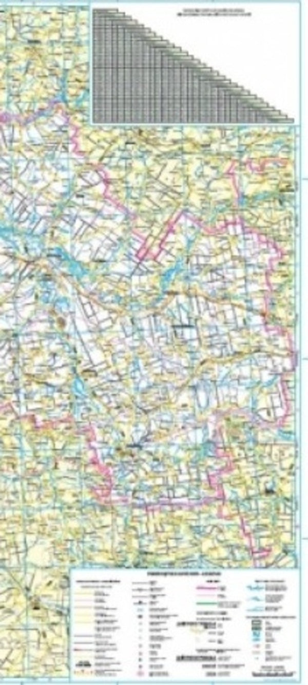 Road map. Dnipropetrovsk region. M-b 1:250,000 / Карта автошляхів. Дніпропетровська область. М-б 1:250 000  9789669462626-3