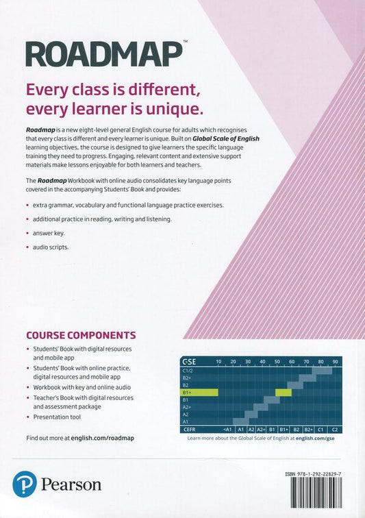 Roadmap B1+ / Roadmap B1+  978-1-292-22829-7-2