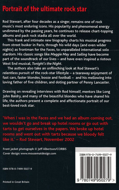 Rod Stewart: The New Biography / Rod Stewart: The New Biography Тим Ибэнк, Стэффорд Хилдред 978-0-7499-5027-9-2