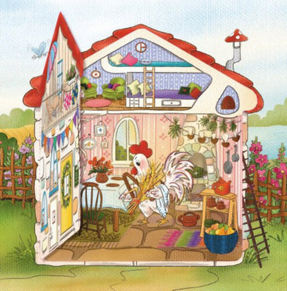 Rooster and two mice / Півник та двоє мишенят Екатерина Лазирко 978-617-09-9979-5-6