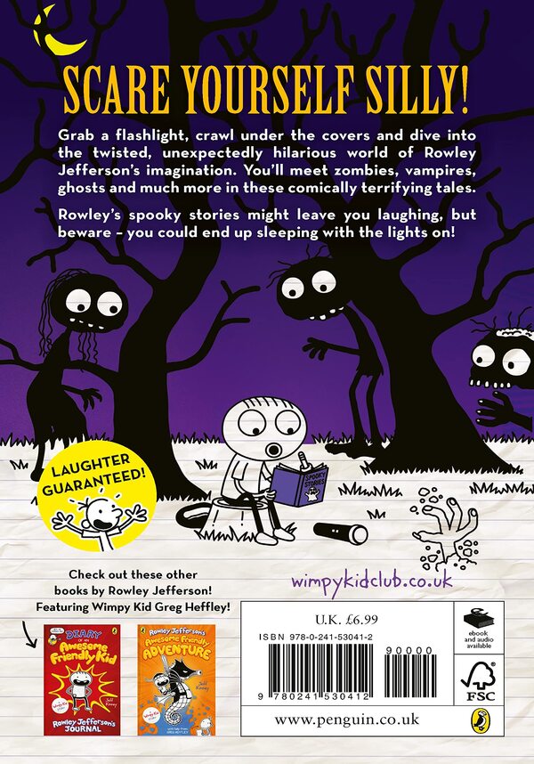 Rowley Jefferson's Awesome Friendly Spooky Stories / Rowley Jefferson's Awesome Friendly Spooky Stories Джефф Кинни 978-0-241-53041-2-2