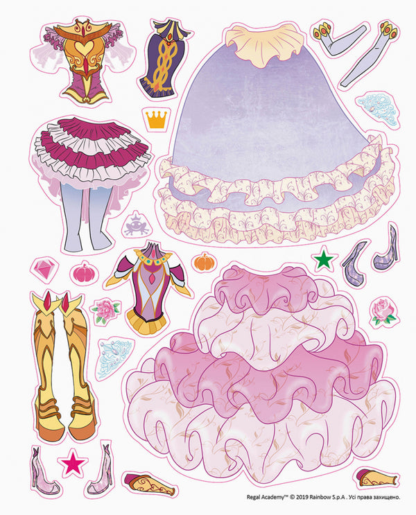 Royal Academy. Designer of the Land of Fairy Tales / Королівська Академія. Дизайнерка Країни Казок Иджинио Страффи 9786177591787-6