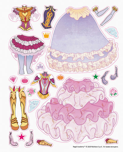 Royal Academy. Designer of the Land of Fairy Tales / Королівська Академія. Дизайнерка Країни Казок Иджинио Страффи 9786177591787-6