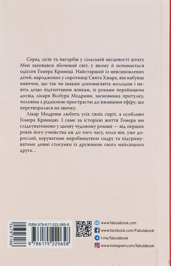 Rules Of The Cider House / Правила будинку сидру John Irving / Джон Ірвінг 9786175220658-2