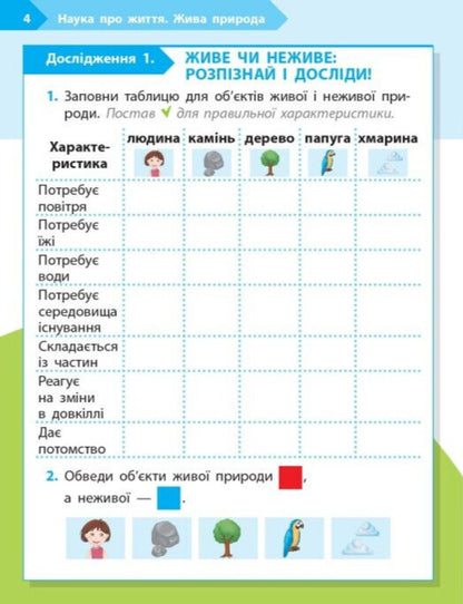 STEM-Start. Notebook For A Student. Science Of Life. 1St Class / STEM-Старт. Зошит для учня. Наука про життя. 1 клас Elena Dubovyk, Oksana Onoprienko, Iryna Potapenko / Елена Дубовик, Оксана Оноприенко, Ирина Потапенко 9786170995483-3