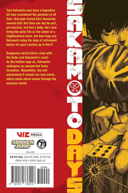 Sakamoto Days. Volume 6 Yuto Suzuki / Юто Сузуки 9781974736218-2