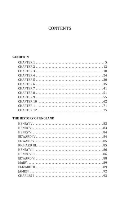 Sanditon. The History of England / Sanditon. The History of England Джейн Остин 978-617-8508-11-1-2