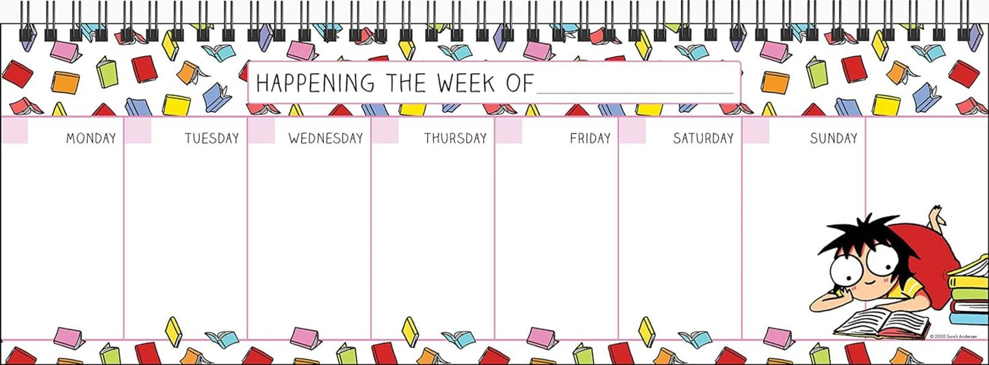 Sarah's Scribbles Undated Weekly Desk Pad Calendar / Sarah's Scribbles Undated Weekly Desk Pad Calendar Сара Андерсен 9781524858919-2