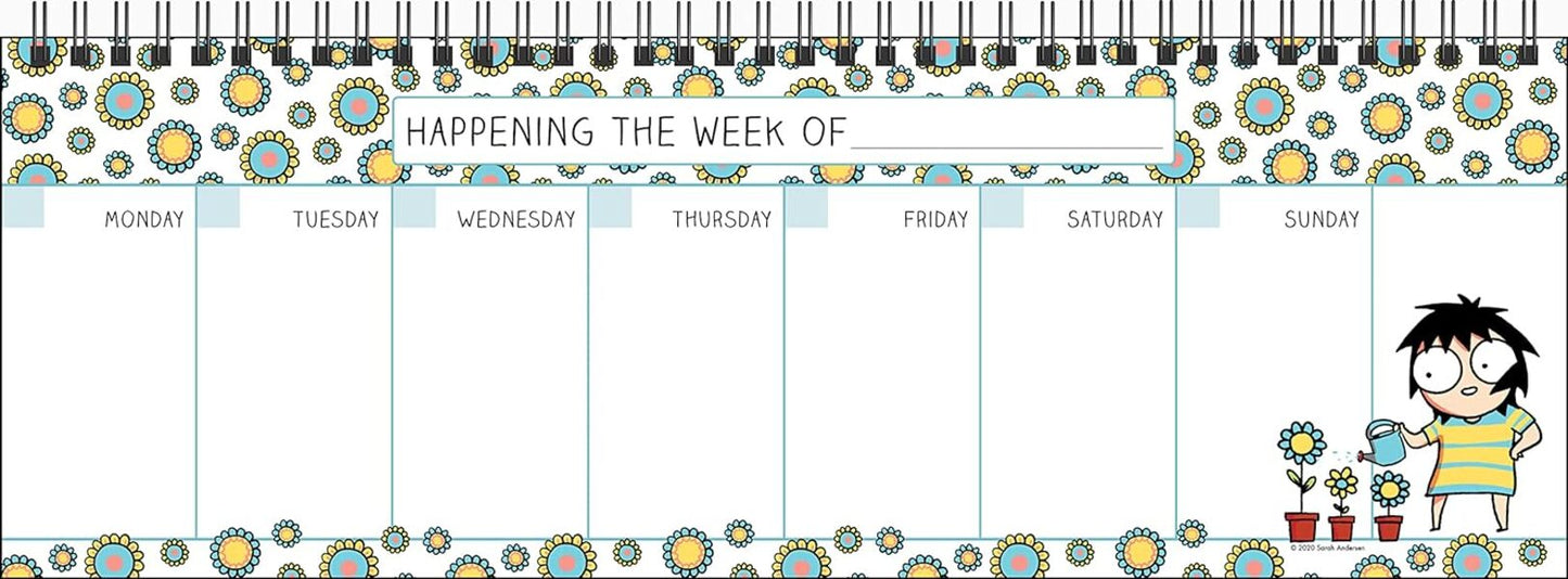 Sarah's Scribbles Undated Weekly Desk Pad Calendar / Sarah's Scribbles Undated Weekly Desk Pad Calendar Сара Андерсен 9781524858919-5