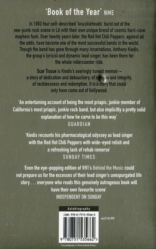 Scar Tissue Anthony Kiedis, Larry Slowman / Энтони Кидис, Ларри Слоумен 9780751535662-2