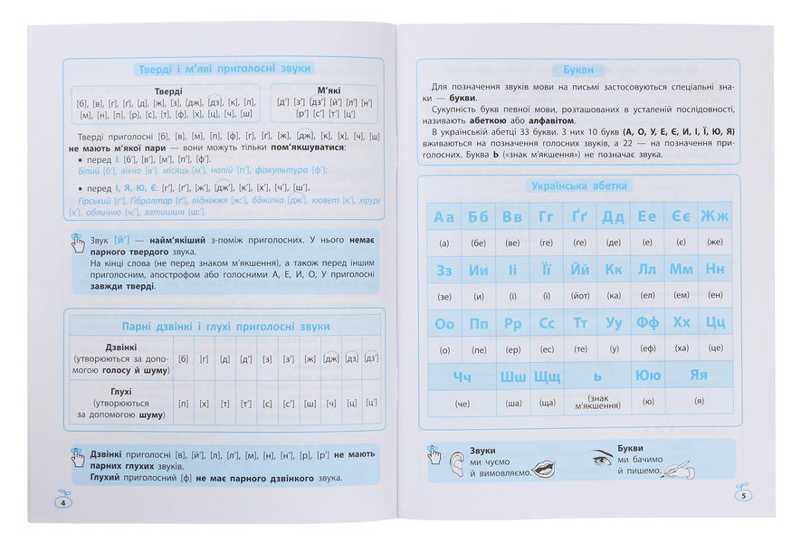 Schemes And Tables. Ukrainian Language In Primary School / Схеми і таблиці. Українська мова в початковій школі Svetlana Baryshpol / Світлана Баришполь 9786176864608-3