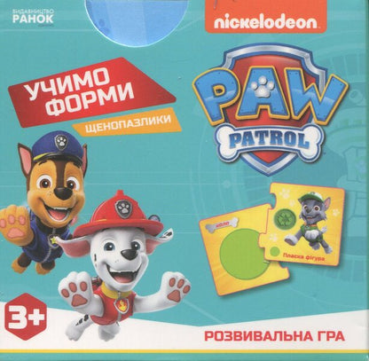 Schnopazli. We learn forms / Щенопазлики. Учимо форми  978-6-17-784687-0-1