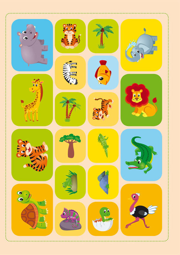 School Of Creative Leisure. Africa. 40 Stickers / Школа креативного дозвілля. Африка. 40 наліпок / Author not specified 9786175472804-5