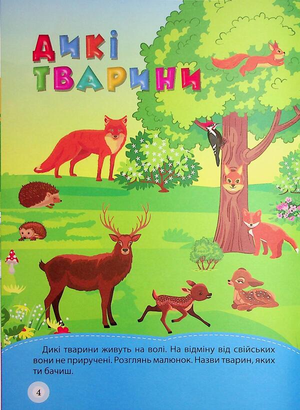 School Of Smart Kids. Animals 3+ - Школа кмтливих малюкв. Тварини. 3+ Oksana Allina - Оксана Аллна 9786175242827-5