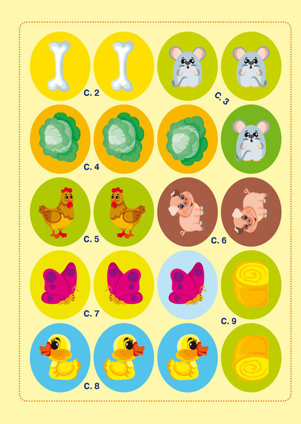 School of creative leisure. Farm. 40 stickers / Школа креативного дозвілля. Ферма. 40 наліпок  978-617-547-294-1-4