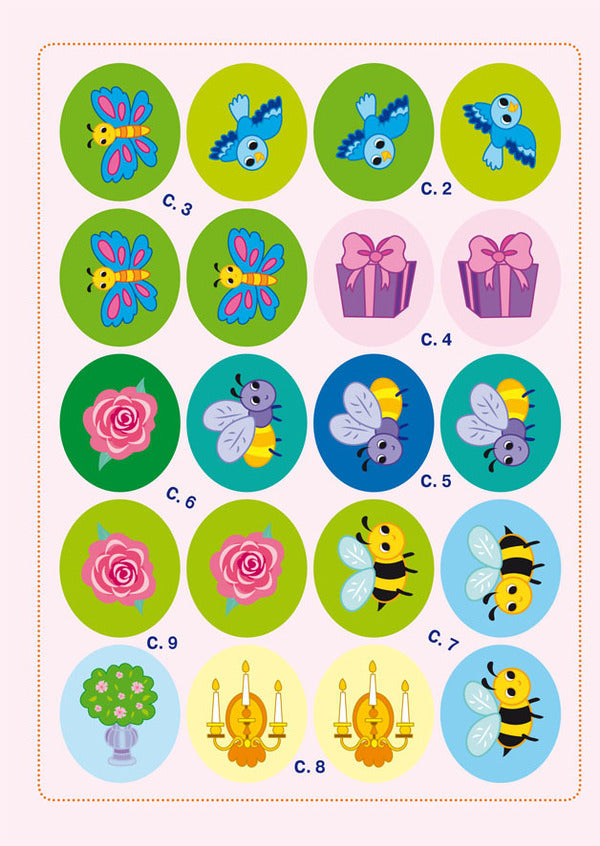 School of creative leisure. Princesses. 40 stickers / Школа креативного дозвілля. Принцеси. 40 наліпок  978-617-547-290-3-4