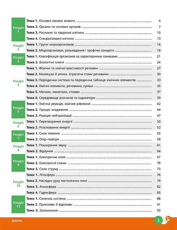 Science 7Th Grade Workbook - Природнич науки 7 клас Робочий зошит Yulia Mandrenko, Yulia Omelyanchuk, Larisa Romanishyn - Юля Мандренко, Юля Омелянчук, Лариса Романишин 9786178921590-3