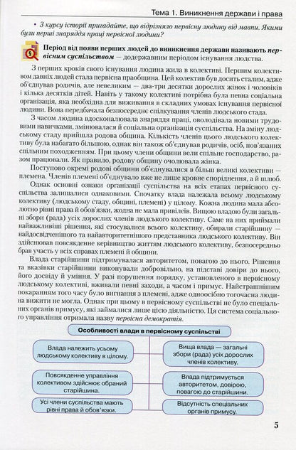 Science of law. Textbook. Grade 10 / Правознавство. Підручник. 10 клас Александр Наровлянский 9789663496849-4
