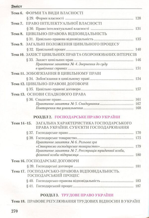 Science of law. Textbook. Profile level. Grade 11 / Правознавство. Підручник. Профільний рівень. 11 клас Александр Наровлянский 978-966-349-734-1-5