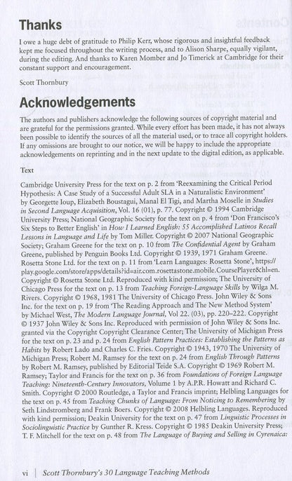 Scott Thornbury's 30 Language Teaching Methods Scott Thornbury / Скотт Торнбери 9781108408462-4