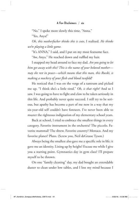 Scrappy Little Nobody Anna Kendrick / Анна Кендрик 9781471156830-2