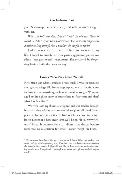 Scrappy Little Nobody Anna Kendrick / Анна Кендрик 9781471156830-3