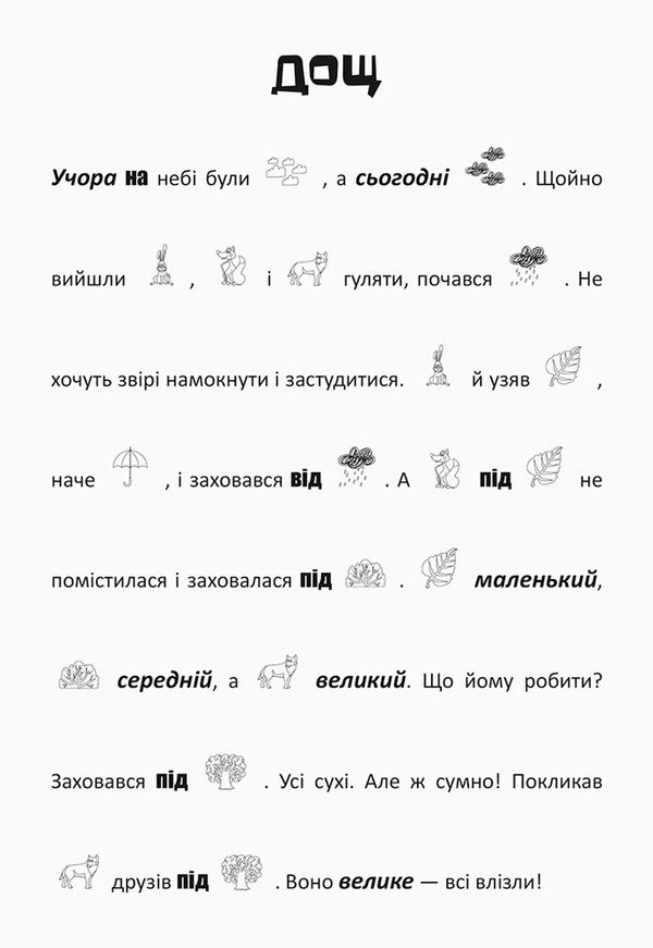 Search, Glue, Read. Forest Adventures (+ Stickers) / Шукай, клей, читай. Лісові пригоди (+ наліпки) / Author not specified 9789667493097-5