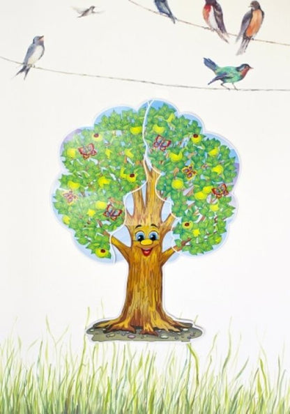 Season. A miracle tree. Set for decoration / Пори року. Чудо-дерево. Набір для декору  4823076122416-4