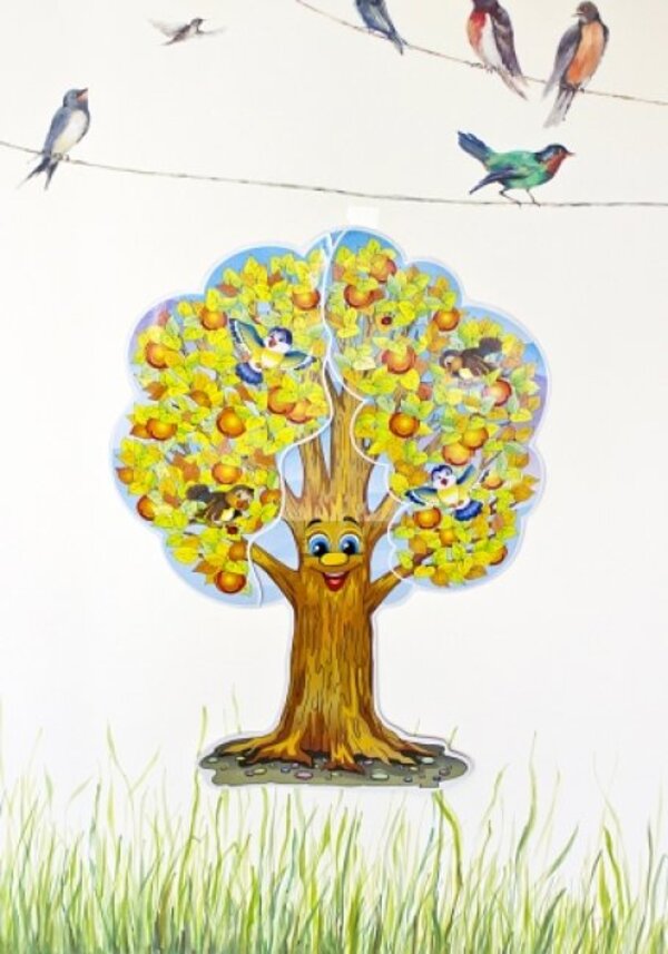 Season. A miracle tree. Set for decoration / Пори року. Чудо-дерево. Набір для декору  4823076122416-5