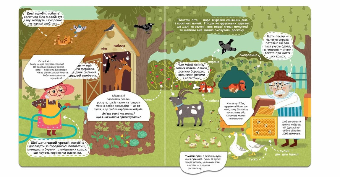 Seasonal changes on the farm / Сезонні зміни на фермі Галина Дерипаско 978-966-429-832-9-5