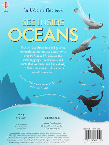 See Inside Oceans / See Inside Oceans Эмили Боун 978-1-4749-6891-1-2