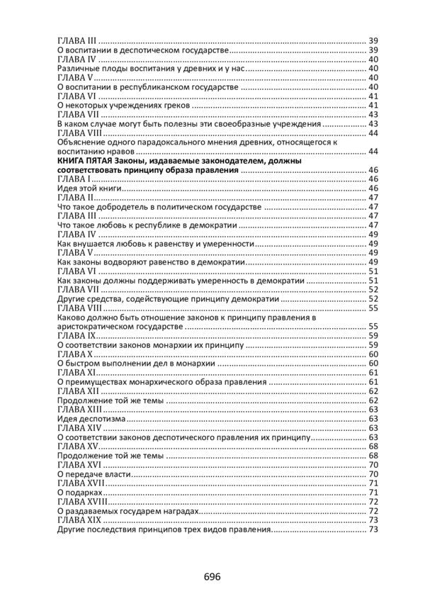 Selected works on the spirit of laws / Избранные произведения о духе законов Шарль Луи де Монтескьё 978-611-01-2072-2-4