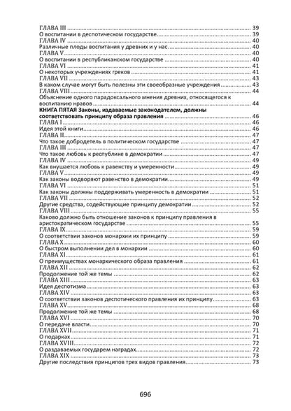 Selected works on the spirit of laws / Избранные произведения о духе законов Шарль Луи де Монтескьё 978-611-01-2072-2-4